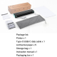 Mini Imprimante Bluetooth Sans Fil Portable Haute Résolution 203DPI Impression Rapide 13-15MM/S Batterie 1200mAh Compatible A...