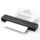 Mini Imprimante Bluetooth Sans Fil Portable Haute Résolution 203DPI Impression Rapide 13-15MM/S Batterie 1200mAh Compatible A...