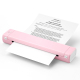 Mini Imprimante Bluetooth Sans Fil Portable Haute Résolution 203DPI Impression Rapide 13-15MM/S Batterie 1200mAh Compatible A...