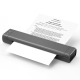Mini Imprimante Bluetooth Sans Fil Portable Haute Résolution 203DPI Impression Rapide 13-15MM/S Batterie 1200mAh Compatible A...