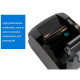 Mini Imprimante Thermique 80mm Pour Étiquettes Vêtements Supermarché Code-Barres Bluetooth EU Plug Haute Résolution 203DPI - ...