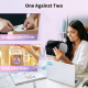 Mini Imprimante Thermique Bluetooth Sans Fil Pour Étiquettes D'Adresse Et Codes-Barres Rose Blanche - www.yonis-shop.com
