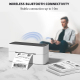 Mini Imprimante Bluetooth Thermique Pour Étiquettes D'Adresse Et D'Expédition Haute Résolution - www.yonis-shop.com