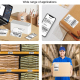 Mini Imprimante Bluetooth Thermique Pour Étiquettes D'Adresse Et D'Expédition Haute Résolution - www.yonis-shop.com