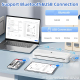 Mini Imprimante Bluetooth Sans Fil Haute Résolution 300 DPI Support Multi-Formats Batterie Rechargeable 2600mAh - www.yonis-s...