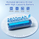 Mini Imprimante Bluetooth Sans Fil Haute Résolution 300 DPI Support Multi-Formats Batterie Rechargeable 2600mAh - www.yonis-s...