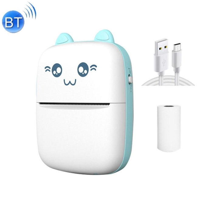 Mini Imprimante Bluetooth Sans Fil Thermique Portable Rose Haute Qualité Encre Intégrée Pour Photos Mémos Et Listes - www.yon...