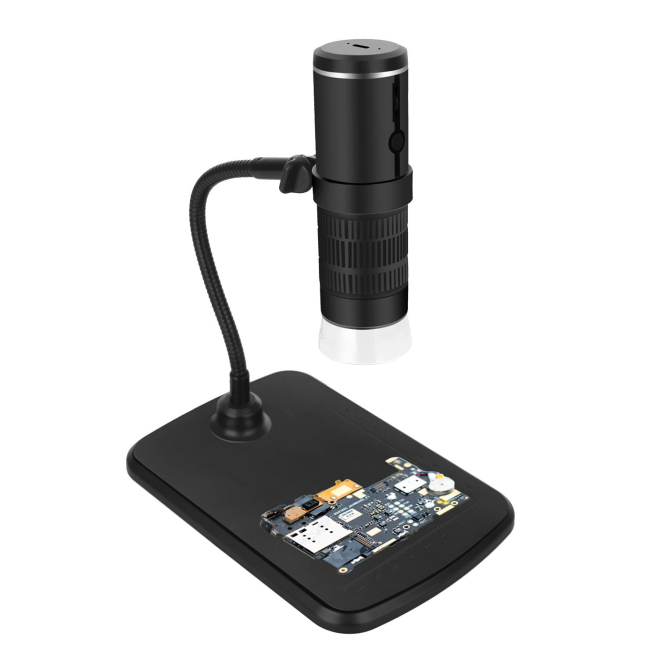 Microscope Numérique WiFi 1000X Avec Tube Hélicoïdal LED Ajustables Haute Résolution 1080P - www.yonis-shop.com