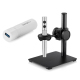 Microscope Numérique 5 Millions Pixels Grossissement 1-500X Avec Écran LCD 10.1 Pouces WiFi LED Haute Luminosité