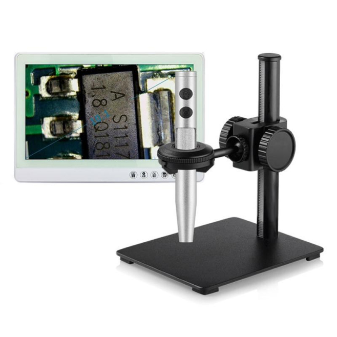Microscope Numérique Haute Définition Avec Écran 10 Pouces et Grossissement 500X Pour Observation Précise - www.yonis-shop.com