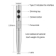 Microscope Numérique Haute Définition Avec Écran 10 Pouces et Grossissement 500X Pour Observation Précise - www.yonis-shop.com