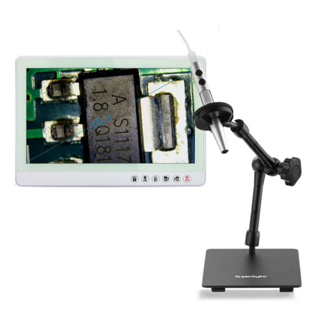 Microscope Numérique 5 Millions De Pixels Avec Écran 10 Pouces Et Support Universel - www.yonis-shop.com