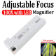 Microscope 100X Double Tube Avec Lumière LED Et Lentille De Revêtement Optique Pour Bijoux Et Expériences - www.yonis-shop.com