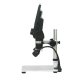 Microscope Électronique Portable Avec Écran LCD 7 Pouces Grossissement Continu 1-1200 Fois Batterie 3000mAh Système Multiling...