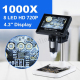 Microscope Numérique LCD 4.3 Pouces HD 720P Zoom 1000X Avec Enregistrement Et Support - www.yonis-shop.com