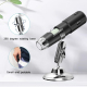 Microscope WiFi USB Digital Grossissement 50-1000x LED 8 Lumières Résolution 640x480P Portable 360 Degrés - www.yonis-shop.com