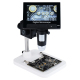 Microscope Digital Industriel HD 720P Avec Écran 4.3 Pouces et Éclairage LED