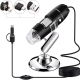 Microscope 1600X HD Capteur D'Image 3 En 1 USB Digital Avec 8 LED Et Support Professionnel - www.yonis-shop.com