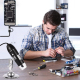 Microscope 1600X HD Capteur D'Image 3 En 1 USB Digital Avec 8 LED Et Support Professionnel - www.yonis-shop.com