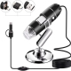 Microscope 1600X HD Capteur D'Image 3 En 1 USB Digital Avec 8 LED Et Support Professionnel - www.yonis-shop.com