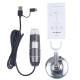 Microscope 1600X HD Capteur D'Image 3 En 1 USB Digital Avec 8 LED Et Support Professionnel - www.yonis-shop.com