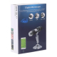 Microscope 1600X HD Capteur D'Image 3 En 1 USB Digital Avec 8 LED Et Support Professionnel - www.yonis-shop.com