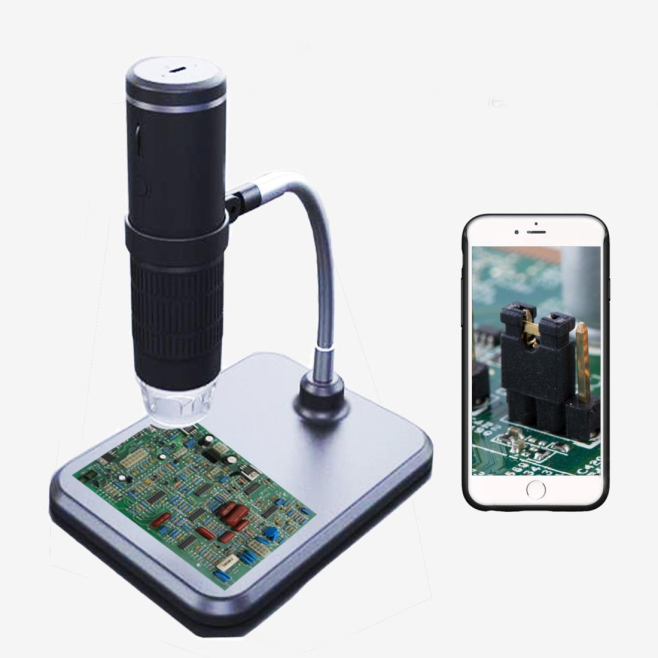 Microscope Numérique HD 1080P WIFI Grossissement 1000X avec 8 LED - www.yonis-shop.com