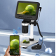 Microscope HD 2 Millions de Pixels Écran 5 Pouces WIFI Zoom 500X/1000X LED Ajustable - www.yonis-shop.com