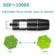 Microscope Numérique Portable Sans Fil Avec Connexion WIFI LED Réglable 50X-1000X - www.yonis-shop.com