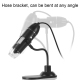 Microscope Numérique USB Portable Avec Support Flexible Et Lumière LED Ajustable Pour Inspection Industrielle Bijoux Et Reche...