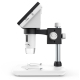 Microscope HD 1080P Avec Écran LCD 4.3 Pouces Pour Réparation De Téléphone Portable Grossissement 1000x Avec Lumière LED Brac...