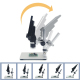 Microscope Électronique Portable Écran LCD 7 Pouces HD 1200X Avec Support Multilingue Et Carte Micro SD - www.yonis-shop.com