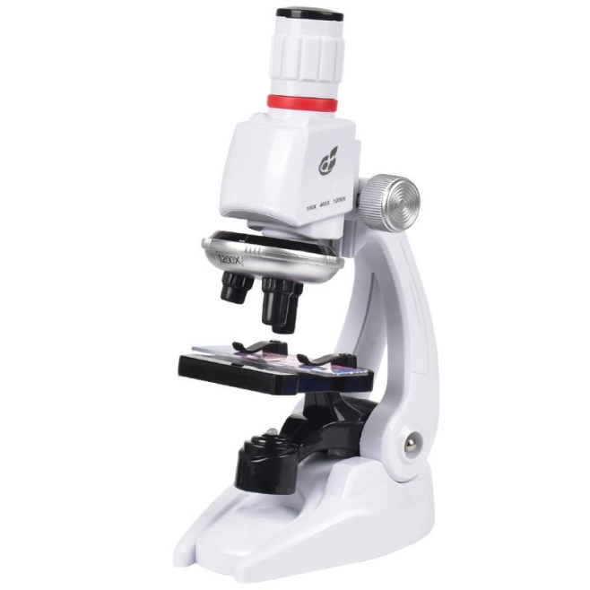 Microscope Scientifique Pour Étudiants Avec Grossissement 1200x Et Support Téléphone - www.yonis-shop.com