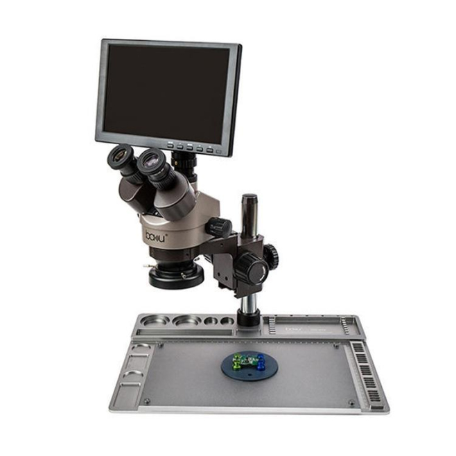 Microscope Électronique Haute Définition Pour Réparation Téléphone Bijoux Avec Plateforme PCB - www.yonis-shop.com