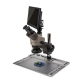 Microscope Électronique Haute Définition Pour Réparation Téléphone Bijoux Avec Plateforme PCB - www.yonis-shop.com