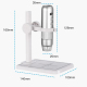 Microscope Sans Fil WIFI 1080P HD Pour Inspection Maintenance Et Grossissement 1000X - www.yonis-shop.com