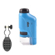 Microscope Portable Pour Enfants Avec Support Bleu LED Grossissement 60-120x