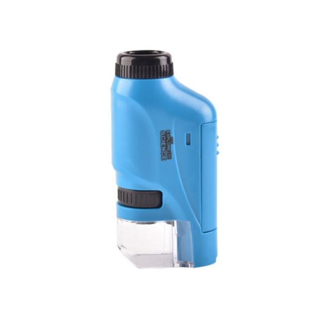 Microscope Pour Enfants Portable Avec Lentille Optique Et Lumière LED - www.yonis-shop.com