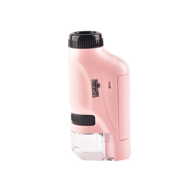 Microscope Portable Pour Enfants Avec Lentille Optique LED Grossissement 60-120 Fois Léger Et Compact - www.yonis-shop.com