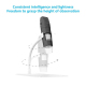 Microscope Wifi USB Digital 50-1000X Ajustable Avec Connexion Sans Fil et Support Multiplateforme - www.yonis-shop.com