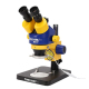 Microscope Trinoculaire Stéréo Industriel Avec Connexion HD Affichage Haute Définition