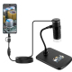 Microscope Digital 3 en 1 avec Support Hélicoïdal Grossissement 50-1000X Capteur Haute Performance 8 LED Ajustables - www.yon...