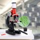 Microscope Enfant Éducatif LED Grossissement 1200X Expériences Scientifiques École Primaire - www.yonis-shop.com