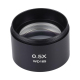Microscope Objectif Auxiliaire Lentille Barlow Grossissement 0.5X Distance de Travail 165mm