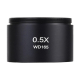 Microscope Objectif Auxiliaire Lentille Barlow Grossissement 0.5X Distance de Travail 165mm - www.yonis-shop.com