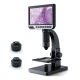 Microscope Électronique Numérique 7 Pouces 2000X Pour Observation Cellulaire Microbienne Avec Écran HD et Lumières LED - www....