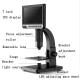 Microscope Électronique Numérique 7 Pouces 2000X Pour Observation Cellulaire Microbienne Avec Écran HD et Lumières LED - www....