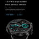 Montre Connectée Sportive Étanche Avec Appel Bluetooth Surveillance Santé Et Sommeil - www.yonis-shop.com