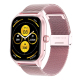 Montre Connectée Écran 2.01 Pouces Bluetooth Appel Surveillance Santé Bracelet Acier - www.yonis-shop.com
