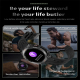 Montre Connectée Écran Couleur 1.45 Pouces Appels Bluetooth Surveillance Santé Longue Autonomie Notifications Multilingue - w...